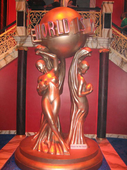 The World Is Yours Statue